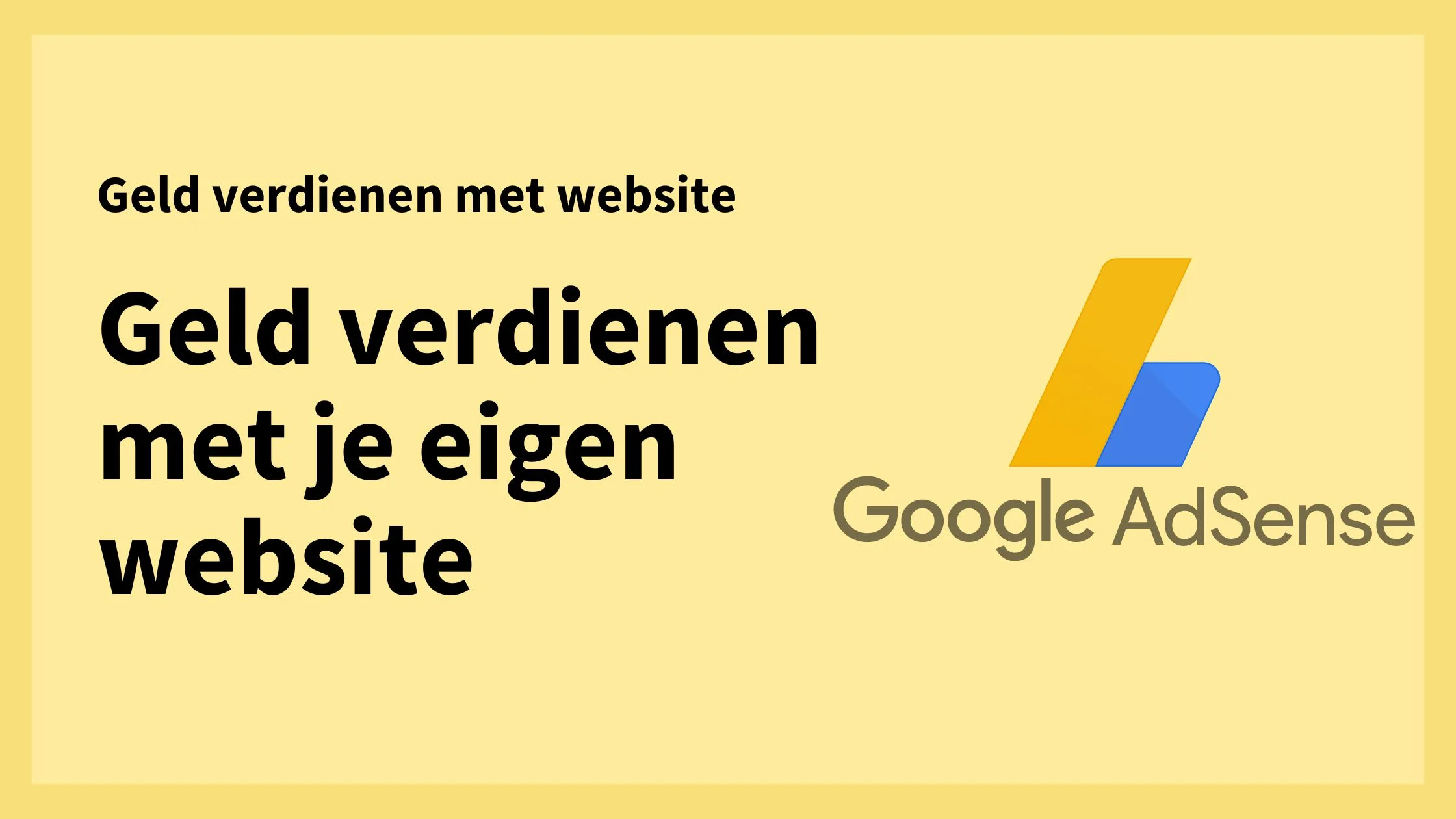 Geld verdienen met website